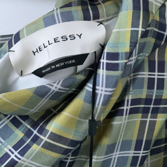 Hellessy
checked one-shoulder blouse size 4 NWT - Picture 6 of 10